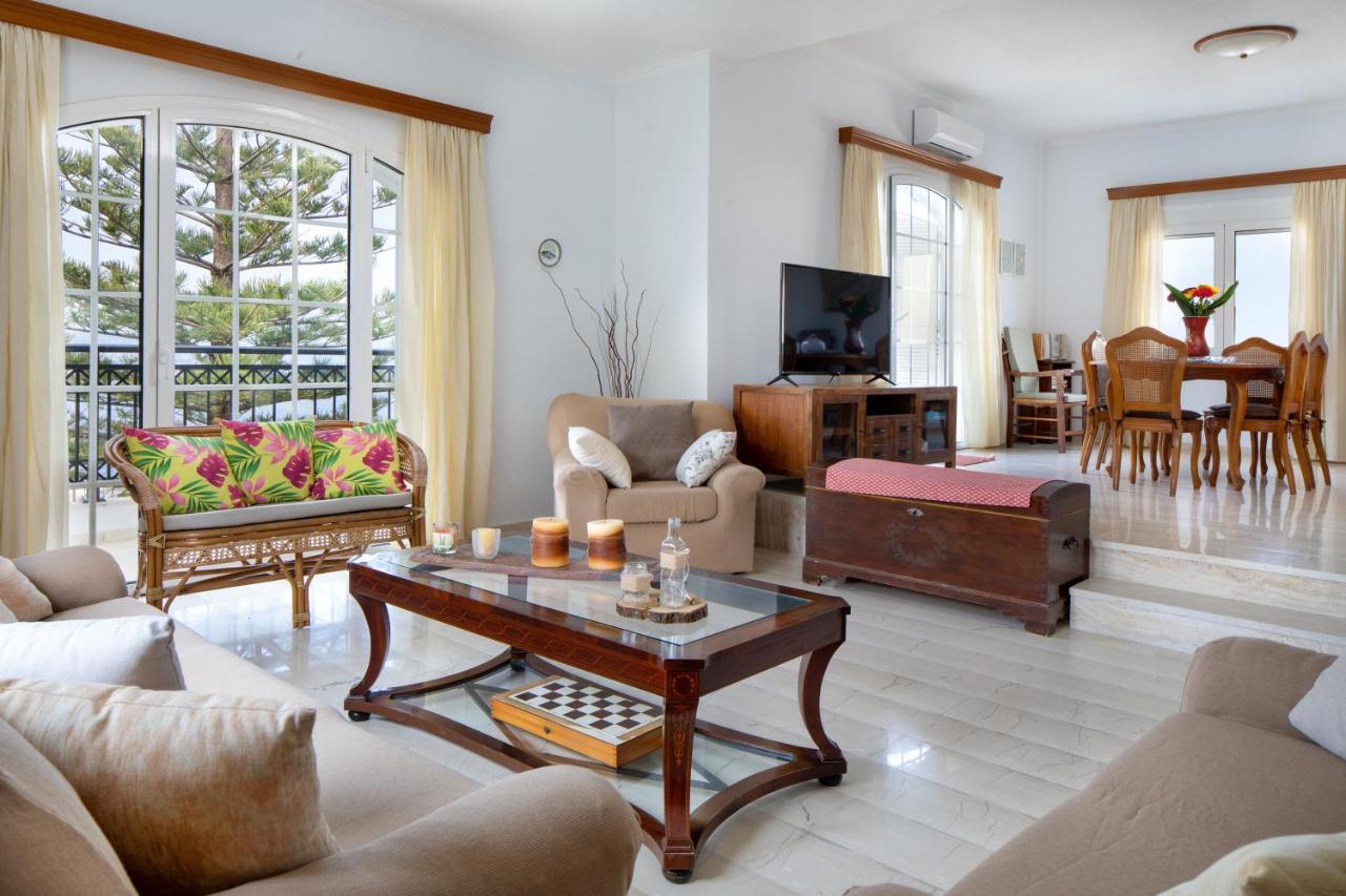 Sunset Home With Sea View Ханья Экстерьер фото